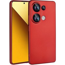 Xiaomi Redmi Note 13 4g Uyumlu Prl Kılıf Zore Premier Silikon Kapak-Mürdüm