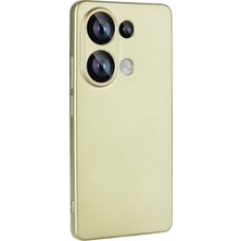 Xiaomi Redmi Note 13 4g Uyumlu Prl Kılıf Zore Premier Silikon Kapak-Gold