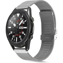 Alstrap Xiaomi Mi Watch Uyumlu 22MM Metal Hasır Kordon