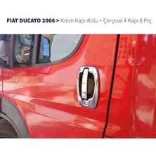 Fams Otomotiv  Fiat Ducato Krom Kapı Kolu 4 Kapı 8 Parça 2006> Paslanmaz Çelik