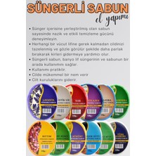 xdeonss  Kükürt Özlü Süngerli Sabun Banyo Duş Sabunu 120 G x 3 Adet