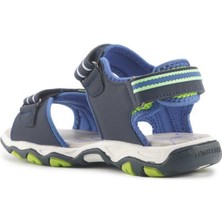 Lumberjack Loten 4fx 101686536 Erkek Çocuk Sandalet Mavi Yeşil 31-35