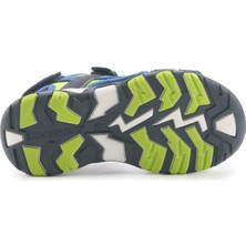 Lumberjack Loten 4fx 101686536 Erkek Çocuk Sandalet Mavi Yeşil 31-35