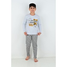Vitmo Uzun Kollu Erkek Çocuk Game Dangerous Model Pijama Takımı