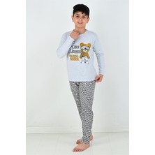 Vitmo Uzun Kollu Erkek Çocuk Game Dangerous Model Pijama Takımı