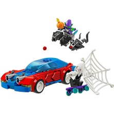 LEGO 76279 Lego® Marvel Spiderman Yarış Arabası ve Venom Green Gobli 227 Parça +7 Yaş