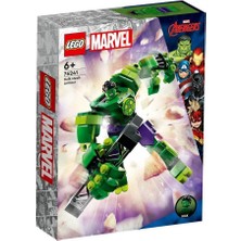 LEGO 76241 LEGO Marvel - Hulk Robot Zırhı 138 Parça +6 Yaş