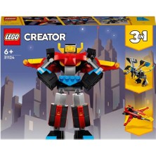 LEGO 31124 LEGO Creator Süper Robot 3ü1 Arada, 159 Parça +6 Yaş