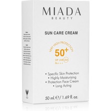 MIADA BEAUTY Sun Care Cream - Güneş Bakım Kremi 50 ml