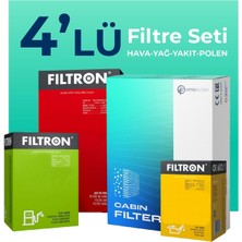 Filtron Citroen Ds4 1.5 Dizel Filtre Bakım Seti (2022-2024) 4 Lü