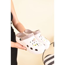 ModaOnn Kadın Deniz Plaj Aşçı Doktor Hemşire Hastane Comfort Taban Rahat Süslü Sandalet Terlik