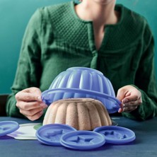 Tupperware Jel Servis Kalıbı Mürdüm