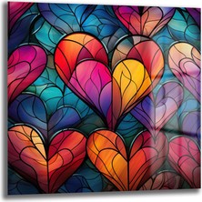 Glazella Kalpler Kare Cam Tablo