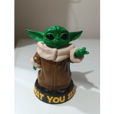 3D Layer Craft Star Wars Baby Yoda Figür 15 cm