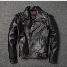 Nyc Eskitme Biker Mont  Deri