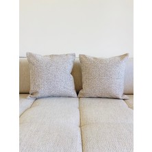 The Boho Home Decor Peluş - Natural Renkler Dekoratif Yastık Kılıfı