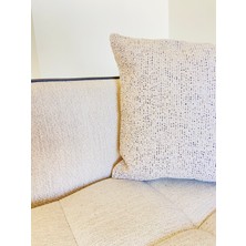 The Boho Home Decor Peluş - Natural Renkler Dekoratif Yastık Kılıfı