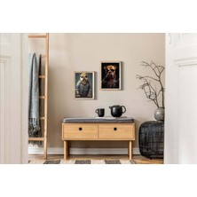 Decotorium Çerçeveli Tablo Anımal Kıngdom-Dog Serisi Mdf Tablo DOG/208