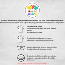 Sacro Kids Aslan Desenli Altı Müslin Kumaş Üstü Penye Şort T-Shirt Erkek Çocuk Takım