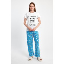 İhraç Pazarı Panda Pijama Takımı