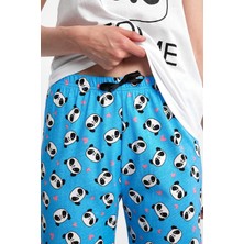 İhraç Pazarı Panda Pijama Takımı