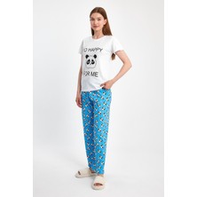 İhraç Pazarı Panda Pijama Takımı