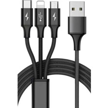 Zipax Zipax Nokia 5 6 8 C20 Şarj Kablosu 3in1