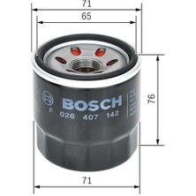 Bosch  BOS-F026407142 Yağ Filtresi