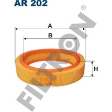 Fıltron  FTR-AR202 Hava Filtresi Opel Kadett-E 1.6i 75HP 86-91