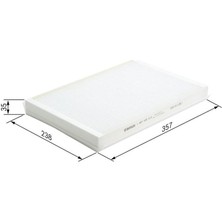 Bosch  BOS-1987432213 Polen Filtresi Vw Crafter 2.0 Tdi-2.5 Td...