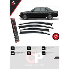 Car Pazar Mercedes 190E 190D W201 Kasa Krom Cam Rüzgarlığı 1983-1993