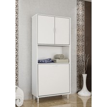 MODİLAYN ÇOK AMAÇLI DOLAP KİRLİ ÇAMAŞIR DOLABI KİRLİ ÇAMAŞIR SEPETLİ BANYO DOLABI MUTFAK DOLABI