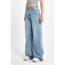 Moon Art Baggy Denim Pantolon 6