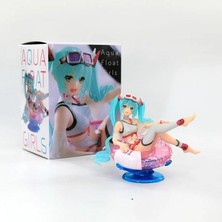 Zigver 10cm Aqua Girls Anime Hatsune Mıku Figure Mayo Kız Model Oyuncaklar