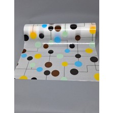 Başak Ev Tekstili Cam Filmi Kaplama Statik Folyo  Buzlu Desenli Duşa Kabin Pencere Ofis Dekorasyon