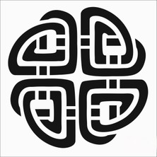 Stencil Sarayi Boyama Şablon Damask Çini Mandala - 8208