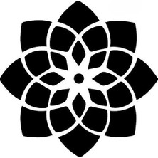 Stencil Sarayi Boyama Şablon Damask Çini Mandala - 4674