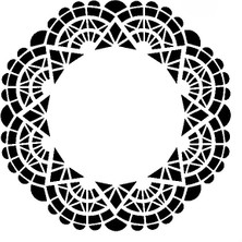 Stencil Sarayi Boyama Şablon Damask Çini Mandala - 4683