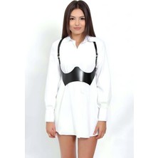 Mulvix Mulvxjrt JRT02 Tarz Kemer, Elbise Kemeri, T-Shirt Üzeri Kemer - 1335 (Mulvix)