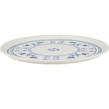 Zucci Home Santorini Yuvarlak Tepsi - Renkli - 35,5 cm