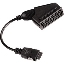 Powermaster Scart Adaptör Dişi/samsung Girişi Erkek 25 cm Kablo (Lcd Için-Lg*samsung*sunny)