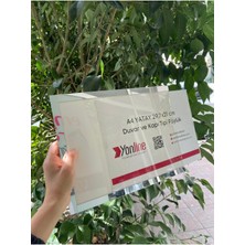 Yönline A4 Yatay Kolay Değiştirilebilir Kapı ve Duvar Tipi Föylük Pano