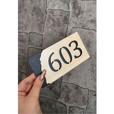 Yönline Meşe Serisi Mdf Kapı Numarası