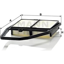 Mann Hava Filtresi Honda Civic Vıı 1.4i S 90HP 02/01-09/05