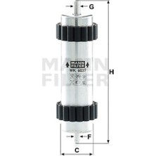 Mann Yakıt Filtresi A4-A5-A6-A7 2.0 3.0 Tdı 12
