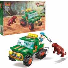 Blx Jungle Arazi Aracı ve Hayvan Yakalama Oyun Seti 29512