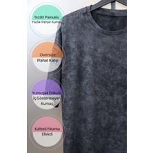 Fuddy Moda Oversize One Piece Zoro Ex2  Sırt Baskılı Yıkamalı T-Shirt, Unisex Anime Baskılı Vintage Tişört