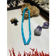 Luna Jewellery Arizona Turkuaz (Firuze) Doğal Taşlı Kolye