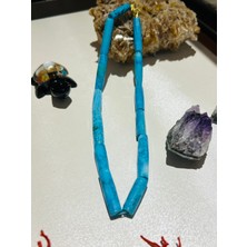 Luna Jewellery Arizona Turkuaz (Firuze) Doğal Taşlı Kolye