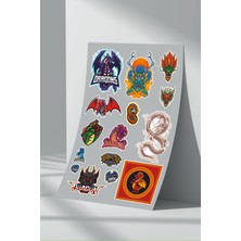 Stickermarket Dragon Sticker Seti (2)